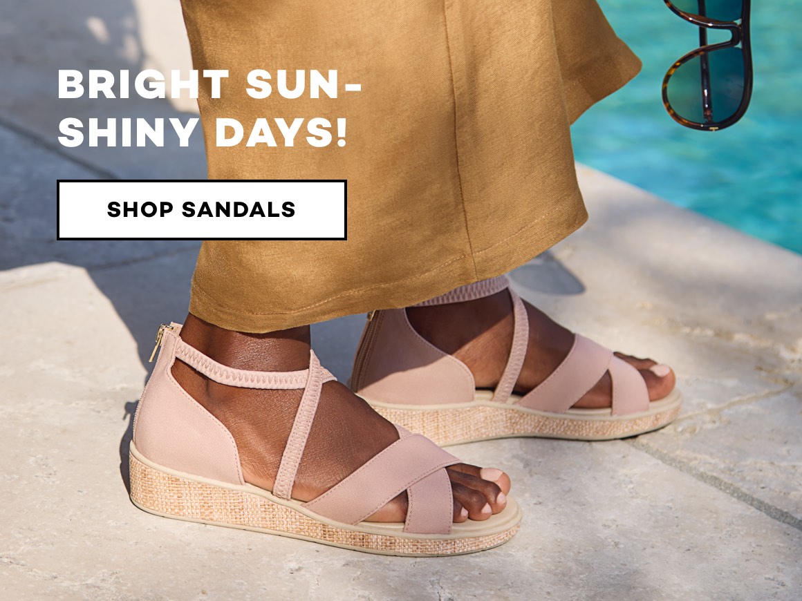 Bright sun-shiny days shop sandals 