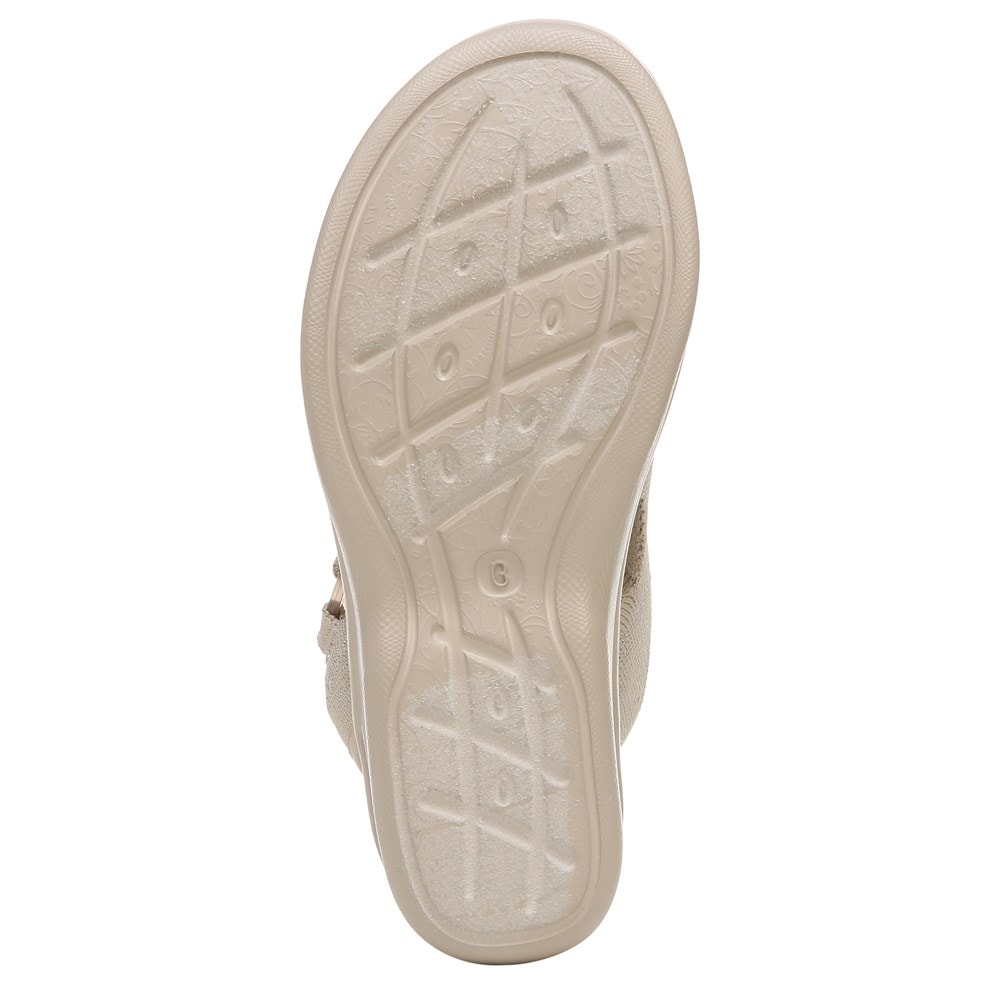 Bzees for LifeStride Star Bright Slingback Wedge Sandal Washable Womens Sandals