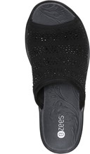 Deluxe Bright Peep Toe Wedge Sandal - Top