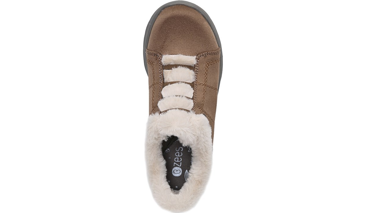 bzees golden wedge bootie