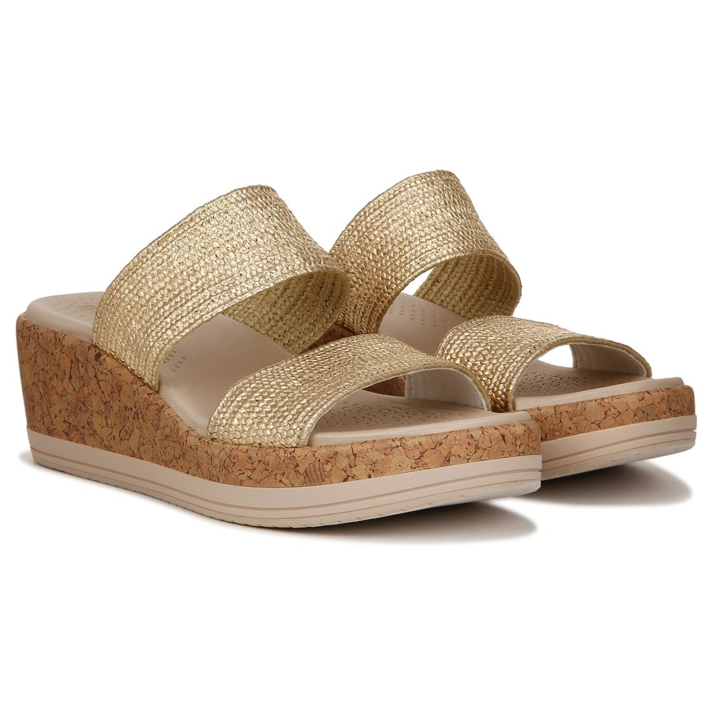 Bzees for LifeStride Resort Wedge Sandal Washable Womens Sandals