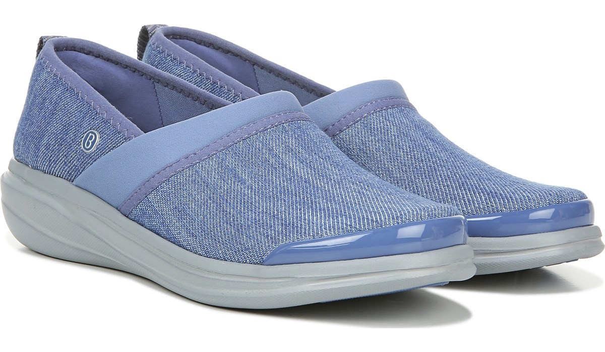 Washable Coco Slip On in Washed Denim 